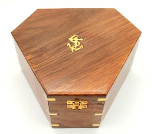 Box für Sextant XL 25cm Schatztruhe Schmuckschatulle Truhe - Bild 1 von 5