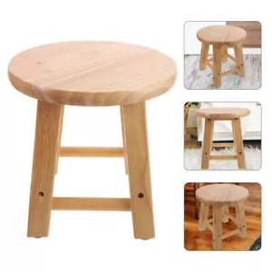 Breakfast Bar Stools Dressing Table Solid Wood Bench Toddler Child - Picture 1 of 12
