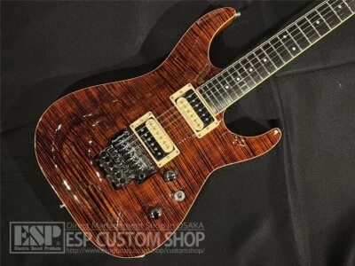 Guitarra elétrica usada ESP HORIZON-CTM FR/FM marrom cobre - Imagem 1 de 4