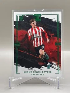 Keane Lewis-Potter 2022-23 Panini Impeccable EPL #35 Rookie Emerald /5 Brentford - Picture 1 of 2