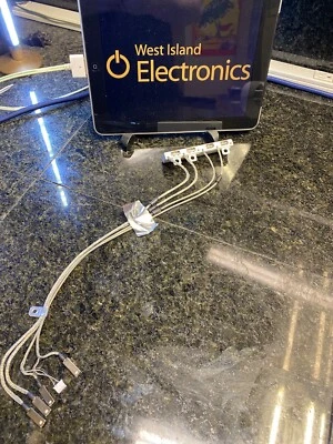 PANTALLA DE CINE APPLE MAC A1083 30" LCD PANEL PLANO USB FIREWIRE HUB Y CABLES Foto 1 de 4