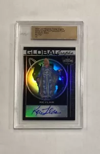 TARJETA AUTÓGRAFA FIRMADA NEGRA PRISMÁTICA RIC FLAIR 2022 HOJA VIBRANCE AUTOMÁTICA 1/1 - Imagen 1 de 2