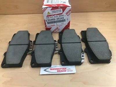 1996-2002 4RUNNER Front Brake Pads Genuine Toyota SEMI METALLIC 04465-35240 - Image 1 of 2