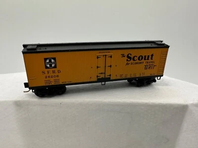 Santa Fe: 'The Scout', 40' Double Sheathed Wood Reefer, Rd# SFRD 26206 - Image 1 of 2