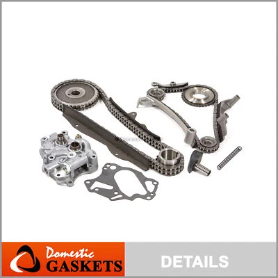 76-89 Dodge Chrylser Plymouth 2.6L SOHC Timing Chain Oil Pump Kit G54B - Image 1 of 4