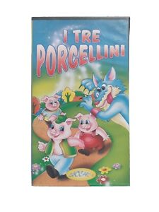 "I Tre Porcellini" (VHS, Legocart Srl, 2004) *rarità