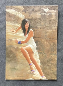 Cartolina Promo MARIO VALENTINO edizione limitata e numerata Scala dei Turchi - Picture 1 of 2