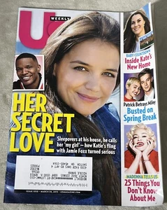 US Weekly Issue 1050 March 30 2015 Magazine Katie Holmes Jamie Foxx Madonna - Picture 1 of 7