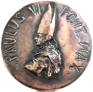 Vaticano-Roma (PAOLO VI) Medaglia 1963 - Picture 1 of 7