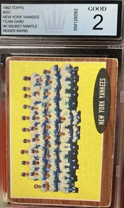 1962 New York Yankees With Mickey Mantle,🔥  Roger Maris🔥 - Picture 1 of 3