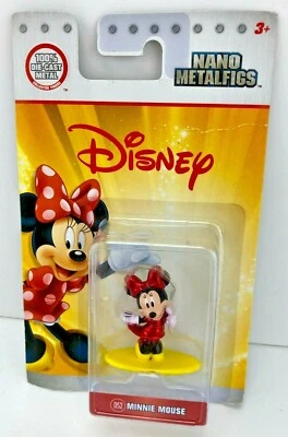 Nano Metalfigs - Disney Minnie Mouse by Jada Toys 100% Diecast - New - Image 1 of 2