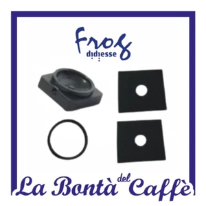 KIT  1 PORTACIALDA + 1 GUARNIZIONE + 2 SPESSORE RICAMBIO ORIGINALE DIDIESSE FROG - Picture 1 of 1