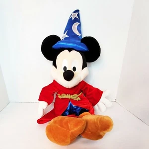 Disney Milestone Mickey 1940 Sorcerer Mickey Stuffed Plush Collectible 24” - Picture 1 of 8