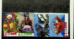 POLAND Sc 3630-33 NH ISSUE OF 2002 - MODERN ART - Picture 1 of 1