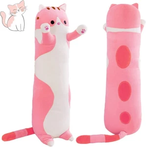 59In Plush Cat Soft Kids Plush Toy Pillow Plush Long Cotton Kitten Cuddly Toy St - Picture 1 of 1