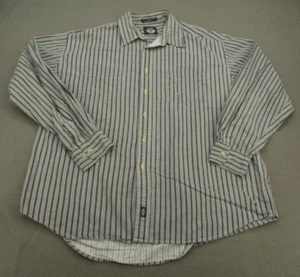 DOCKERS Shirt Mens XL Multicolor Striped Long Sleeve Adult Extra Large - Picture 1 of 11