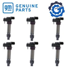 6 New OEM GM DENSO Ignition Coil Chevy GMC Acadia Cadillac CTS Saturn 12632479
