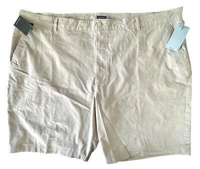 Pantalones Cortos Van Heusen Performance Para Hombre con Bolsillos Elastizados Grande y Alto Talla 54W Niebla Foto 1 de 4