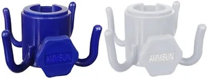 Beach Umbrella Hanging Hook 4-prongs Towels/Hats/Clothes/Camera/Sunglass (2Pcs) - Picture 1 of 6