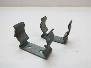 BRONZE NICKLE SPRING CLAMPS BRACKET HOOK SAIL BOAT (E2.5B080D) - Picture 1 of 5
