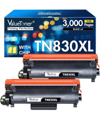TN830XL Toner for Brother Printer 2-Black - Image 1 of 4