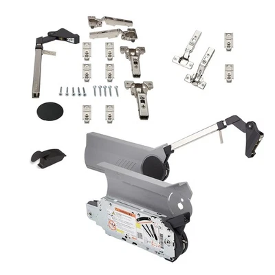 Hochklappenbeschlag Hochfaltklappe Blum Aventos HF SET grau Hängeschrankklappe - Bild 1 von 4