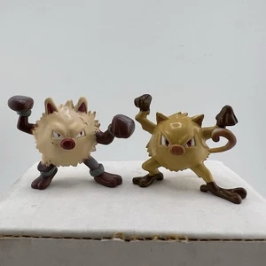 Figuras Pokémon Mankey & Primeape TOMY 1999 CGTSJ Nintendo 2" pulgadas de colección - Imagen 1 de 4