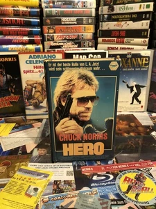 VHS Kassette - Hero - Cannon Video Hartbox - Chuck Norris - Kult Actionfilm - Bild 1 von 5