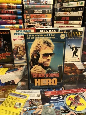 VHS Kassette - Hero - Cannon Video Hartbox - Chuck Norris - Kult Actionfilm - Bild 1 von 4