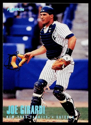 1996 Fleer Update #U60 Joe Girardi New York Yankees - Image 1 of 2