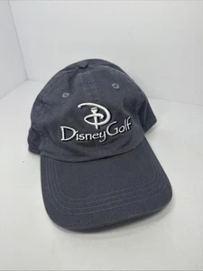 Disney Golf Mütze bestickt Mickey Mouse grau voraus Vintage verstellbarer Riemen hinten - Bild 1 von 8