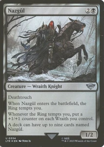 MTG Nazgul (0334) *Foil* Base Variant The Lord of the Rings MT/NM Free Ship - Picture 1 of 2