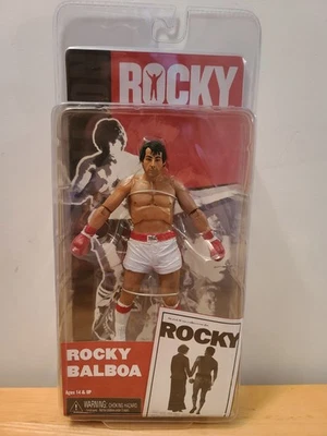 Figura de acción Rocky Balboa serie 1 [pre pelea] juguete NECA Stallone Foto 1 de 4