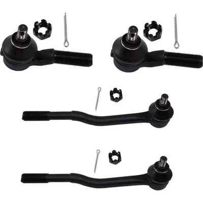 Tie Rod End Set For 1998-2004 Nissan Frontier Front Inner and Outer - Image 1 of 4