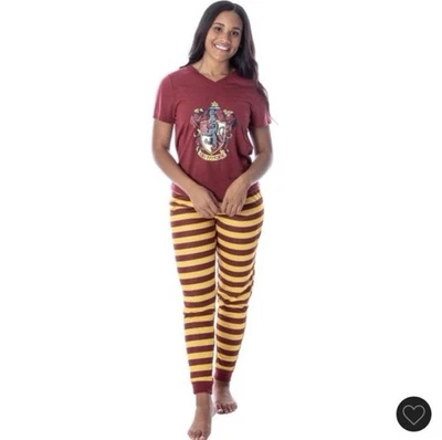 Juego de pijama para mujer Harry Potter Gryffindor nuevo con etiquetas, talla: XL Foto 1 de 4
