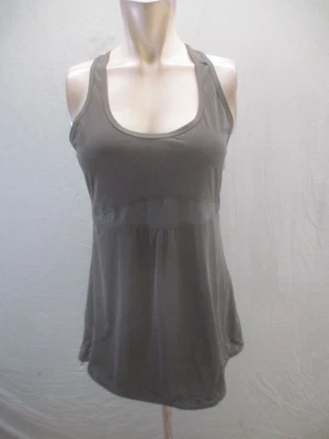 Camiseta sin mangas deportiva Lucy talla L para mujer negra espalda deportiva sin mangas cuello redondo 327 Foto 1 de 4