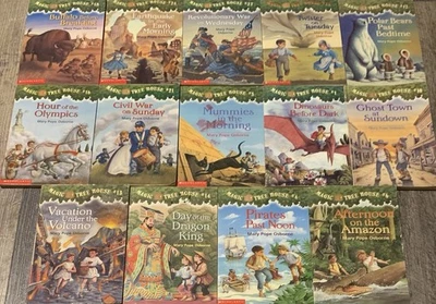 RARE! 1990s Vtg Trade PB Ed. Magic Tree House Books Set; ACCEPTABLE Condition!!! - Image 1 of 3