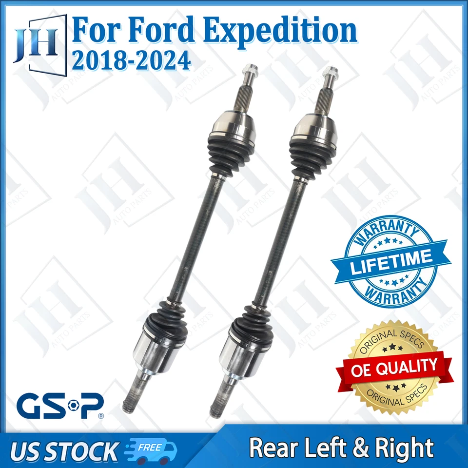 Par trasero OE LH RH CV eje eje para Ford Expedition Lincoln Navigator 2018-24 Foto 1 de 4