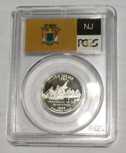 1999-S Clad New Jersey State Quarter PCGS PF69 DCAM - Picture 1 of 2