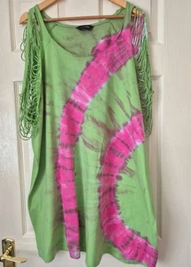 Yours Size 22/24 Cotton Tunic Top Plus Size 24 VGC - Picture 1 of 4