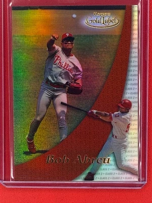 2000 Topps Gold Label - Bobby Abreu #81 Class 2 - Image 1 of 2