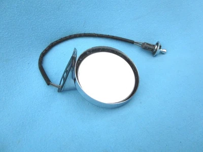1965-68 Pontiac GTO, Lemans Outside LH Remote Mirror - Driver Quality - Image 1 of 4