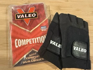 Neue Valeo Competition schwarze Hebehandschuhe Gr. L - Bild 1 von 2