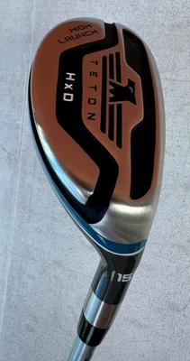 Teton HXD High Launch 15° Hybrid Driver Factory 70g Graphite Senior plus w/ HC - Image 1 of 4