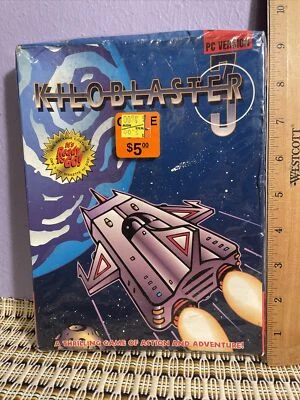 Kiloblaster 3 PC Version Game Moon Doggie Alien Fighter Game Sealed. Pls READ - Image 1 of 4