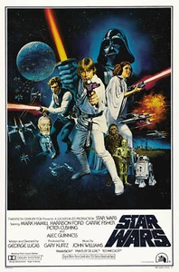 STAR WARS Episode IV A New Hope Movie POSTER - Picture 1 of 1