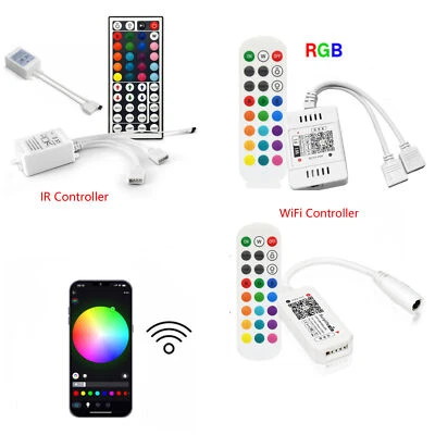 IR WIFI Controller Fernbedienung 12V 24V DC RGB LED Controller Remote Steuerung - Bild 1 von 4