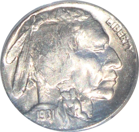 1931-S MS65, Buffalo Nickle, PCGS 21493857 Cover
