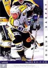 2001-02 Finnish Cardset #287 Juha-Pekka Haataja