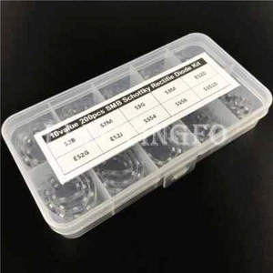 10x20pcs DO-214AA -SS510 SMB Schottky Rectifier SMD Diode Kit DIY Rpair - Picture 1 of 3